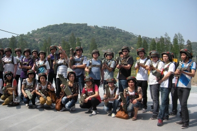 五四青年節(jié)，團委組織野CS活動