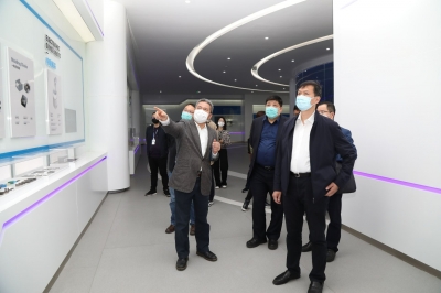 2020年4月22日工信部駐浙江復工復產聯(lián)絡組一行天通